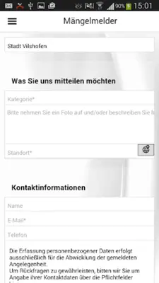 Stadt Vilshofen android App screenshot 1